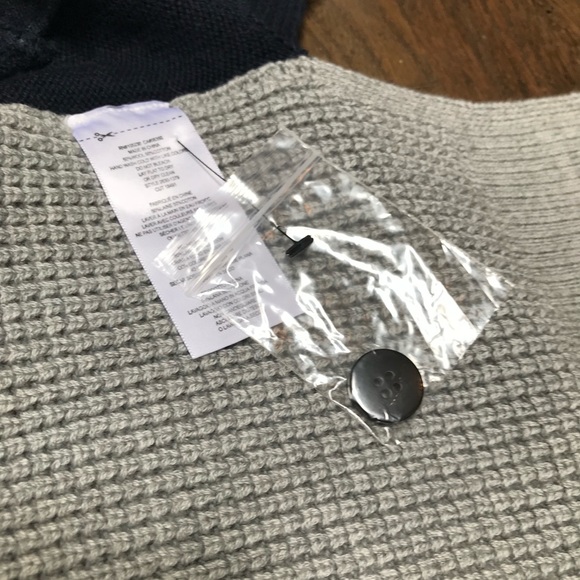 NWT Current/Elliott Color Block Cardigan - Picture 4 of 6